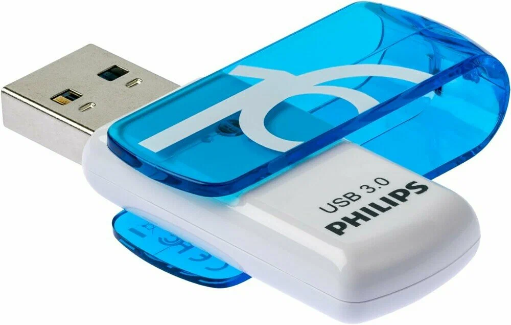 картинка USB3.0 накопитель 16Gb Philips Vivid (FM16FD00B/ 97) от магазина КомпьютерЦентр