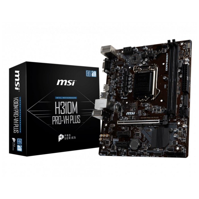 картинка Материнская плата MSI H310M PRO-VH PLUS S1151v2 (H310M PRO-VH PLUS) от магазина КомпьютерЦентр
