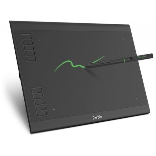 картинка Графический планшет Parblo A610 Plus USB Type-C |Black (A610 Plus) от магазина КомпьютерЦентр