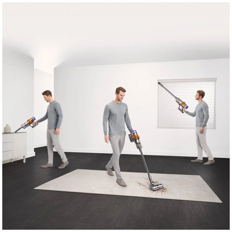 картинка Dyson V15 Detect Absolute SV47 Yellow/ Nickel EU от магазина КомпьютерЦентр