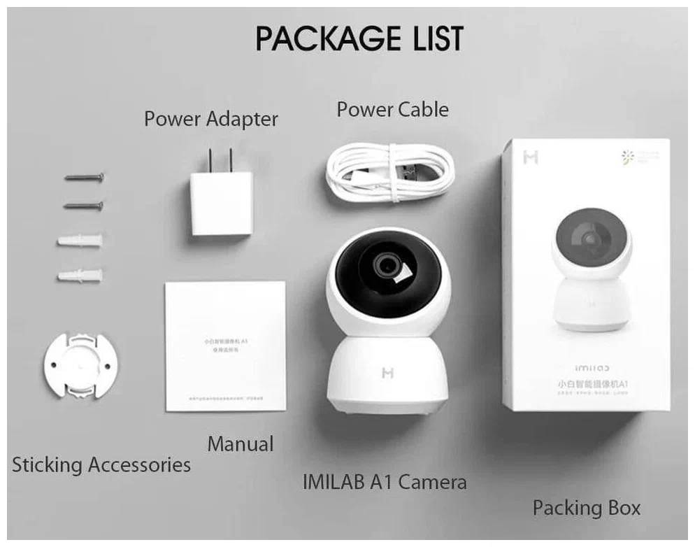 картинка IP камера Xiaomi Imilab Home Security Camera A1 CMSXJ19E EU от магазина КомпьютерЦентр