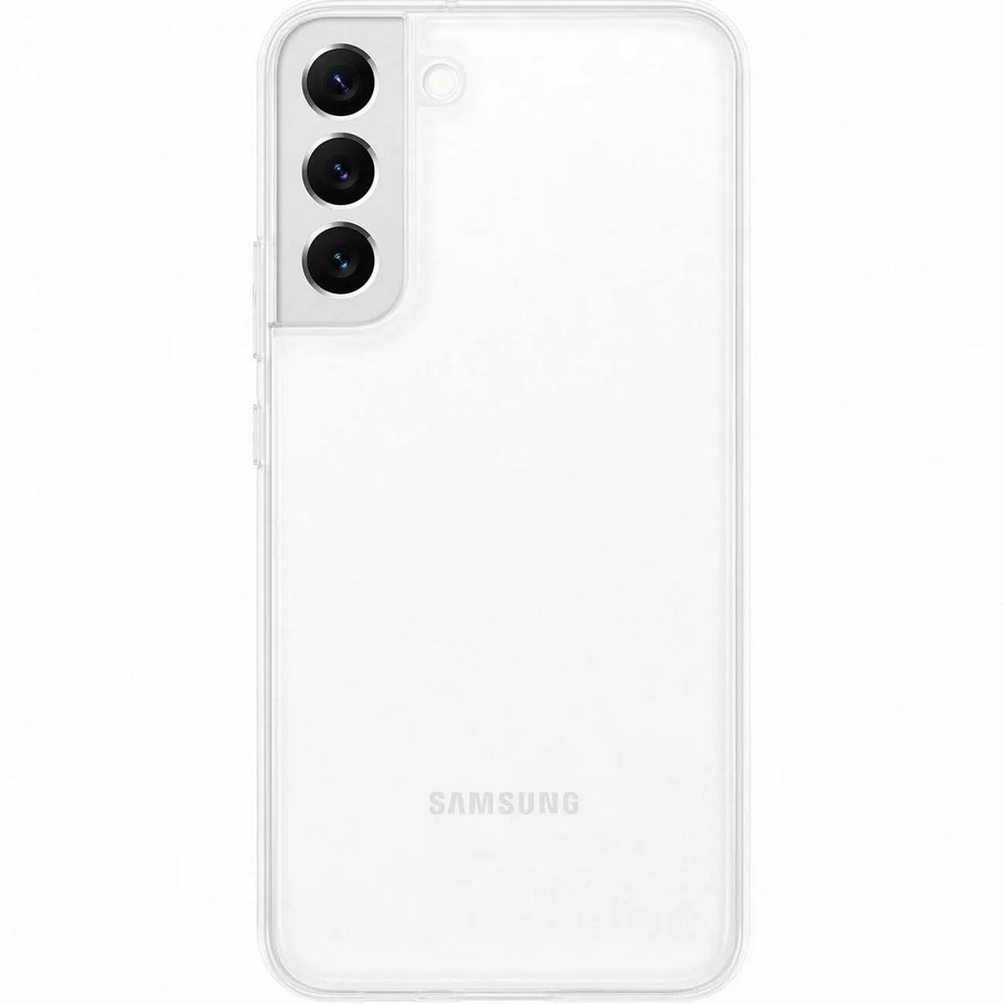 картинка Чехол-накладка Samsung Soft Clear Cover Transparent для Samsung Galaxy S22+ (EF-QS906) от магазина КомпьютерЦентр