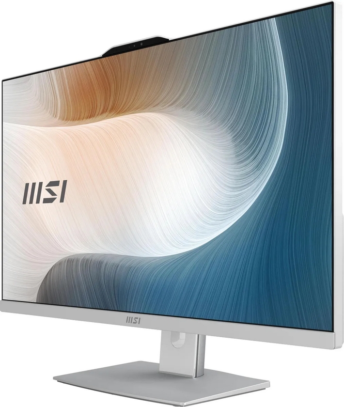 картинка Моноблок MSI Modern AM272P 12M-1011XRU 27'' FHD/  Core i3 1215U/  16ГБ/  512ГБ SSD/  KB+M/  noOS/  White (9S6-AF8212-1011) от магазина КомпьютерЦентр