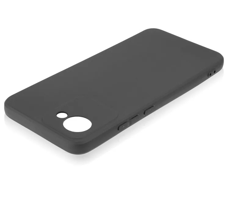 картинка Чехол-накладка для Realme Narzo 50i Prime и Realme C30, черный от магазина КомпьютерЦентр
