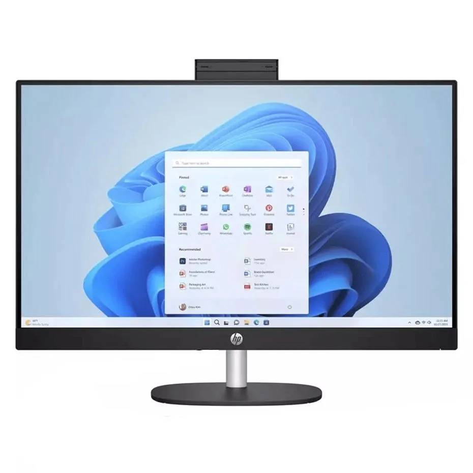 картинка Моноблок HP 27'' All-in-One 27-cr0018ci AMD Ryzen 3 7320U/  RAM 8 ГБ/  SSD 512 ГБ/  AMD Radeon Graphics/  черный от магазина КомпьютерЦентр
