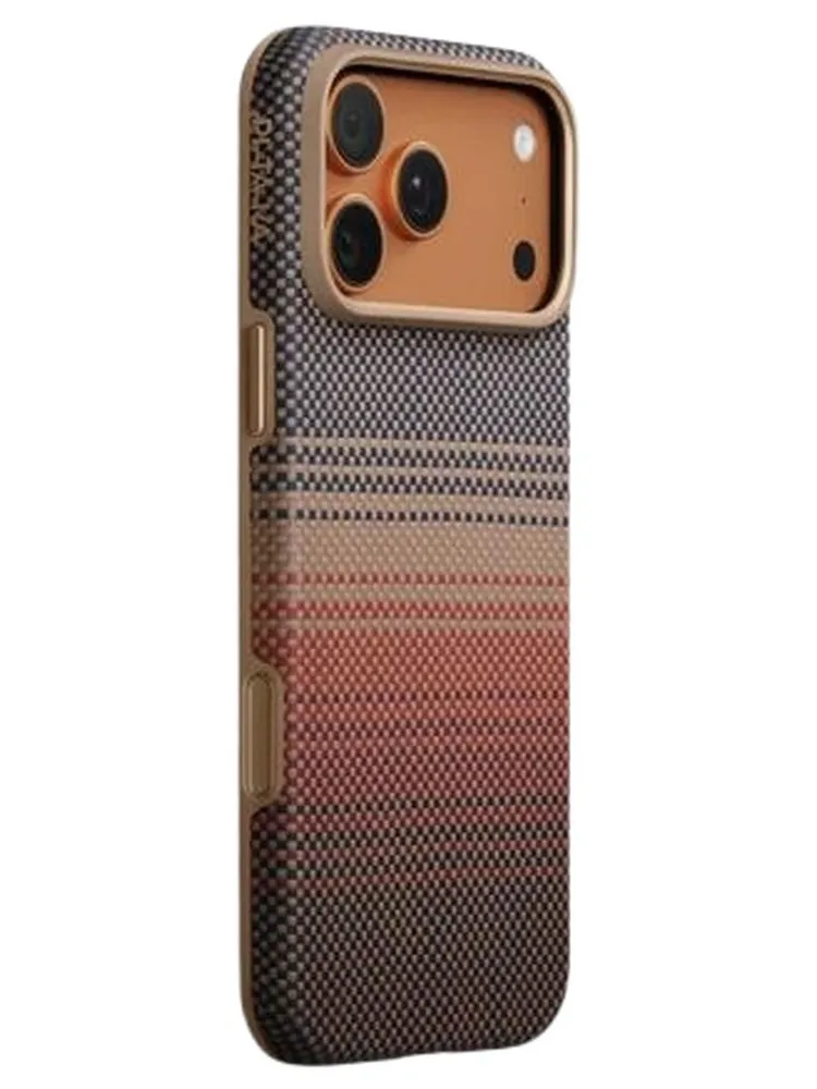 картинка Противоударный чехол PITAKA Aramid UltraGuard Case для iPhone 17 Pro, Sunset от магазина КомпьютерЦентр