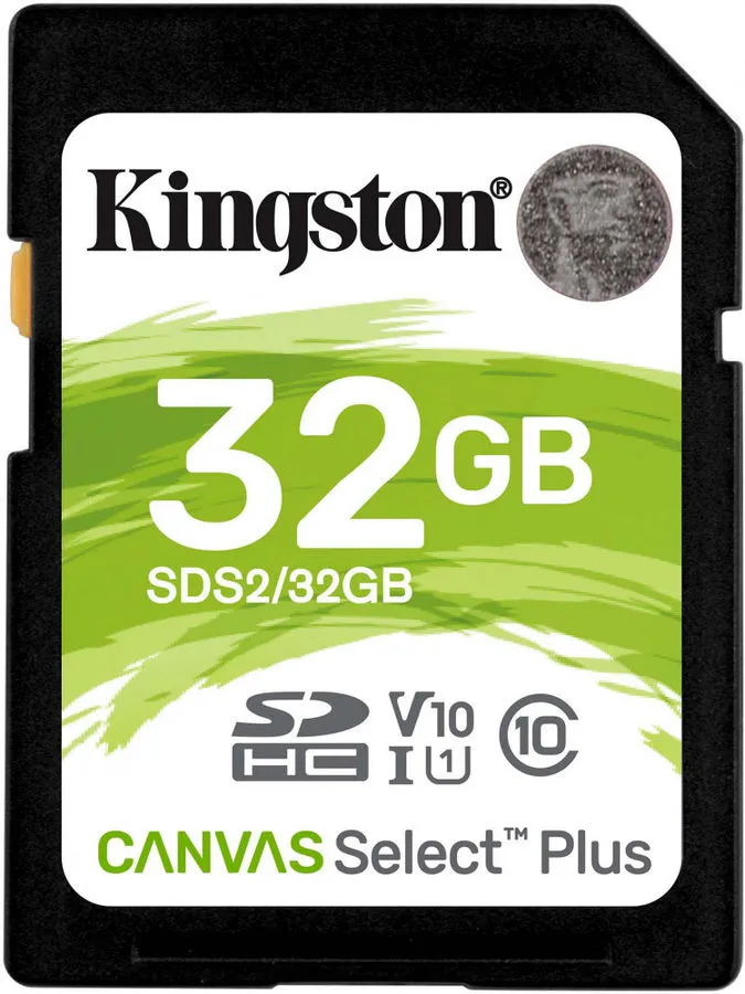 картинка Карта памяти 32Gb microSDHC Kingston Canvas Select Plus Class10 w/ o adapter (SDS2/ 32GB) от магазина КомпьютерЦентр