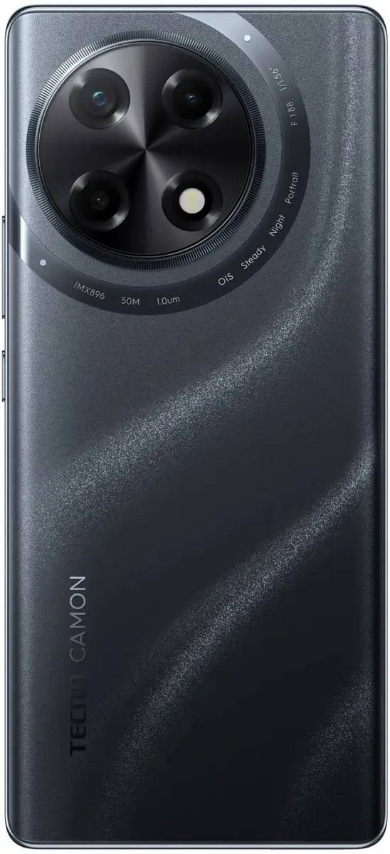 картинка Смартфон Tecno Camon 30S Black 6.78'' / 6Gb / 128Gb от магазина КомпьютерЦентр