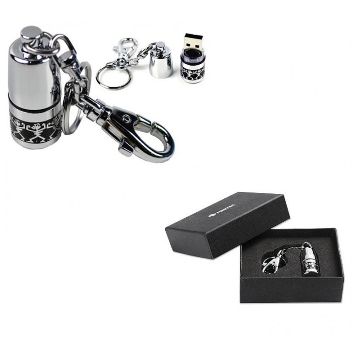 картинка Флешка USB Pretec 8Gb BulletProff Metallic (B2U08G-M) от магазина КомпьютерЦентр