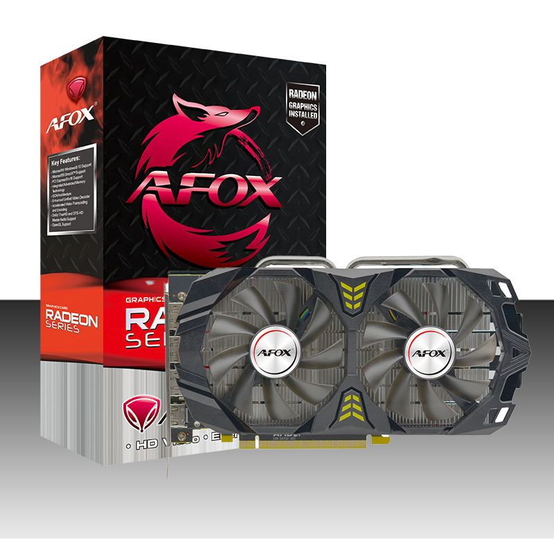 картинка Видеокарта 8Gb DDR5 AMD Radeon RX 580 AFOX (AFRX580-8192D5H3-V2) от магазина КомпьютерЦентр