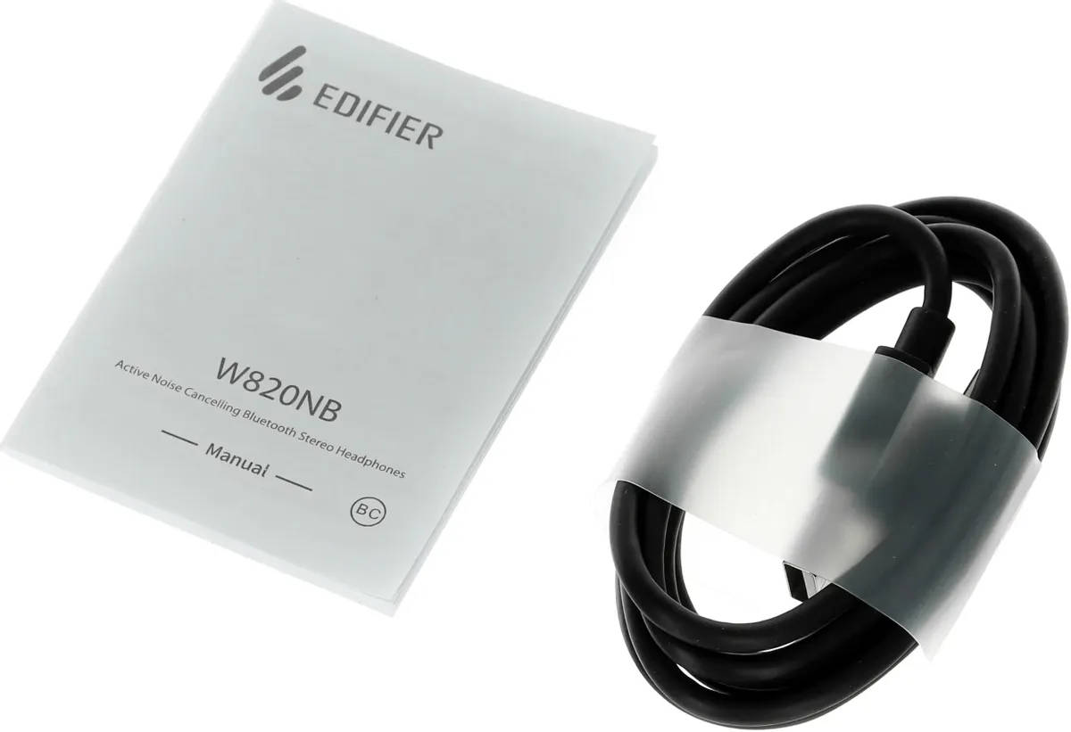 картинка Bluetooth гарнитура Edifier W820NB Black от магазина КомпьютерЦентр