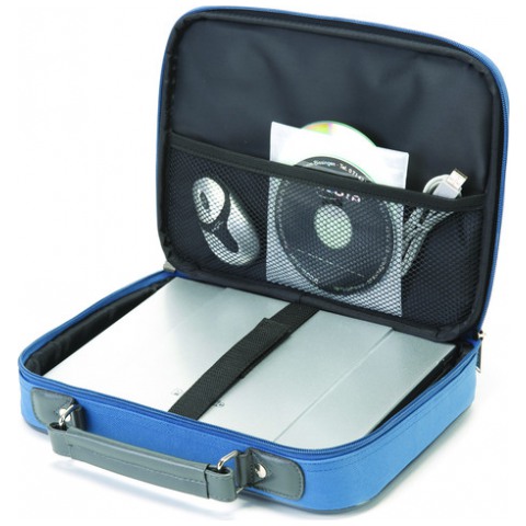 картинка Сумка Dicota Base XX Mini Notebookcase 11.6″ Blue (N/24078/P) от магазина КомпьютерЦентр