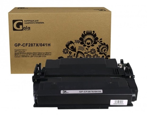 картинка Картридж GalaPrint GP-CF287X (№87X) чёрный для HP LaserJet от магазина КомпьютерЦентр
