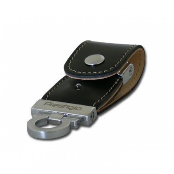 картинка Флешка USB Prestigio 16Gb Leather Black (EJPLDF16PLBKT3A) от магазина КомпьютерЦентр