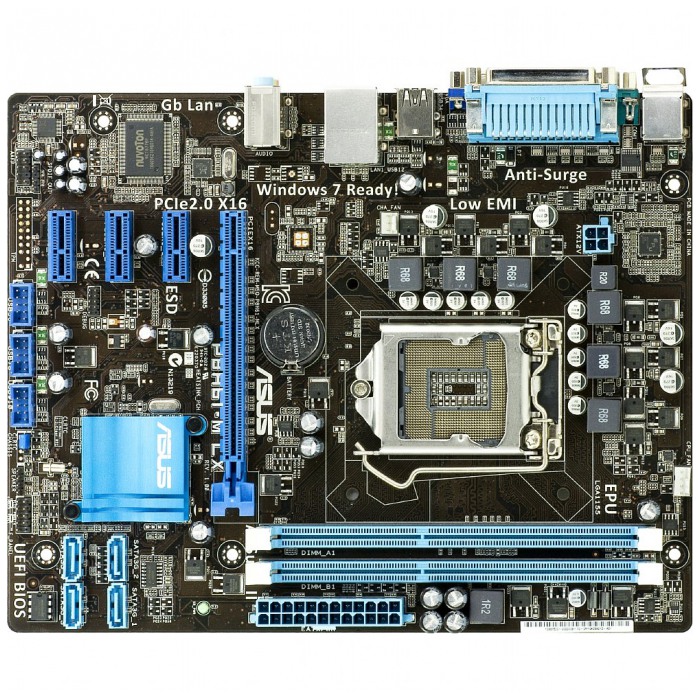 картинка Материнская плата Asus P8H61-M LX (Rev 3.0) (P8H61-M LX) от магазина КомпьютерЦентр