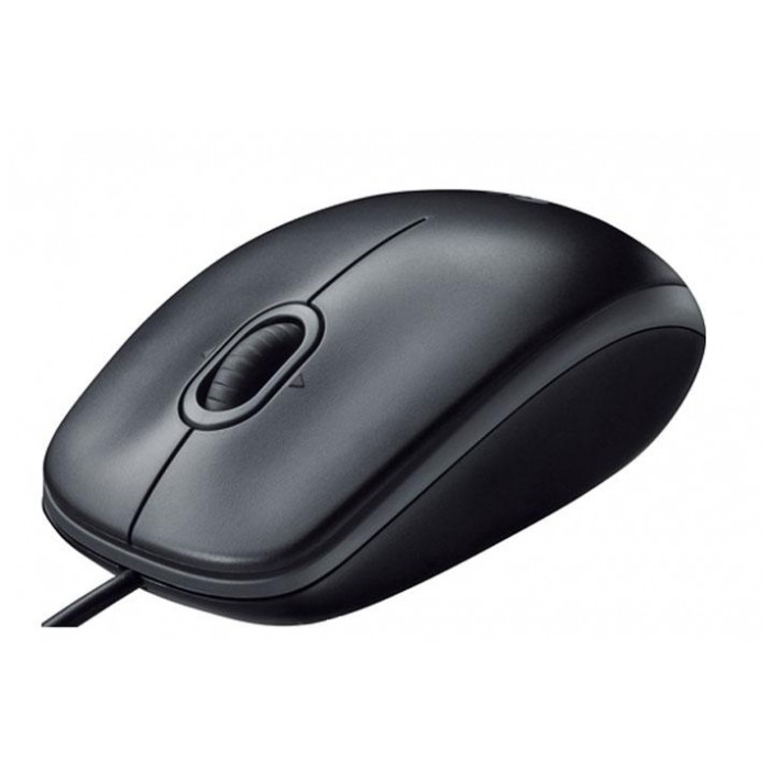 картинка Мышка Logitech B100 Optical USB Black (910-003357) от магазина КомпьютерЦентр