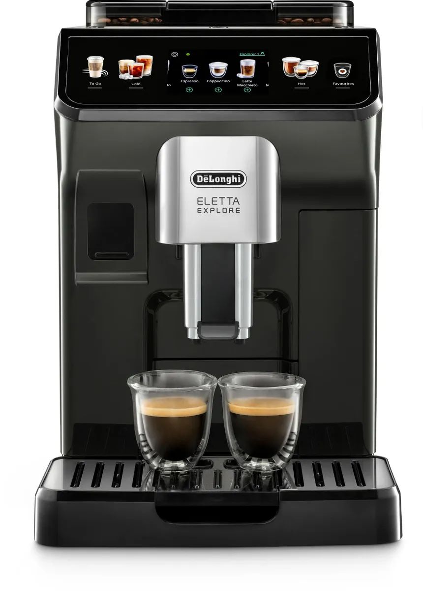 картинка Кофемашина Delonghi Eletta Explore ECAM450.55.G от магазина КомпьютерЦентр