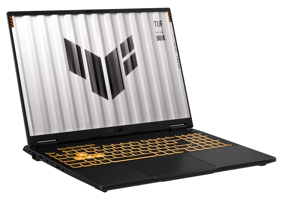 картинка Ноутбук Asus TUF Gaming FX608JMR-RV130 i5 14450HX/ 16Gb/ SSD1Tb/ RTX 5060 8Gb/ 16''/ IPS/ WUXGA/ noOS/ grey 90NR0NB1-M007D0 от магазина КомпьютерЦентр
