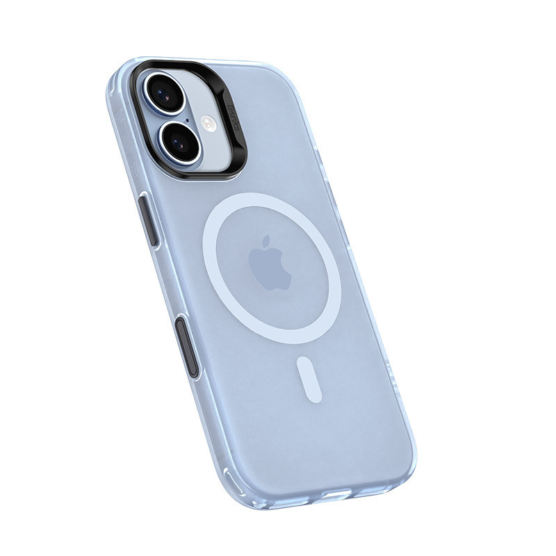 картинка Чехол силиконовый Benks Lucid Armor Case (MagSafe) для iPhone 17 6.3'', цвет синий (Blue) (C.K.JC.AP.BE.C067) от магазина КомпьютерЦентр