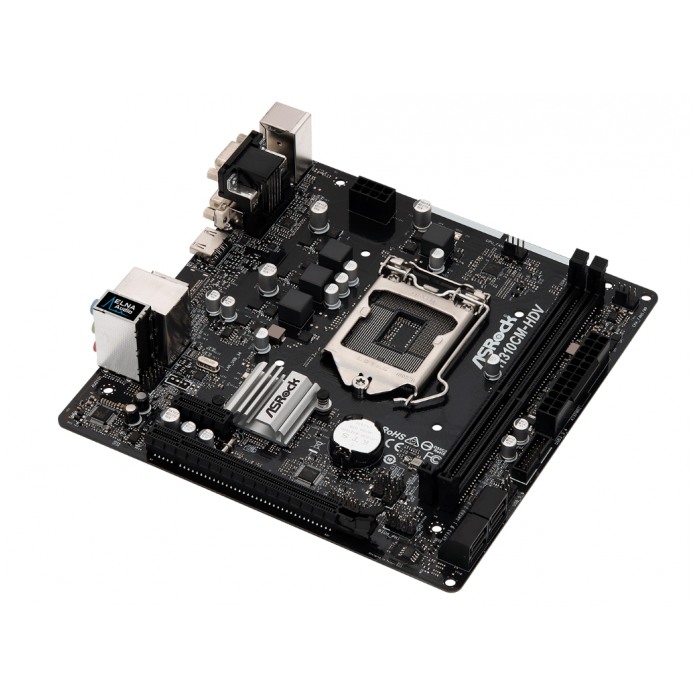 картинка Материнская плата ASRock H310CM-HDV (H310CM-HDV) от магазина КомпьютерЦентр