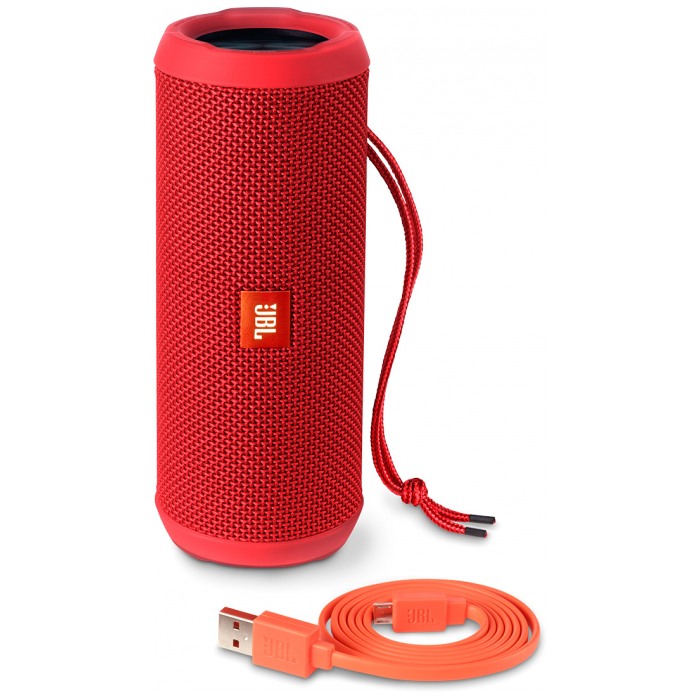 картинка Акустическая система JBL Flip 3 Wireless Speaker Red (JBL-FLIP3RED) от магазина КомпьютерЦентр