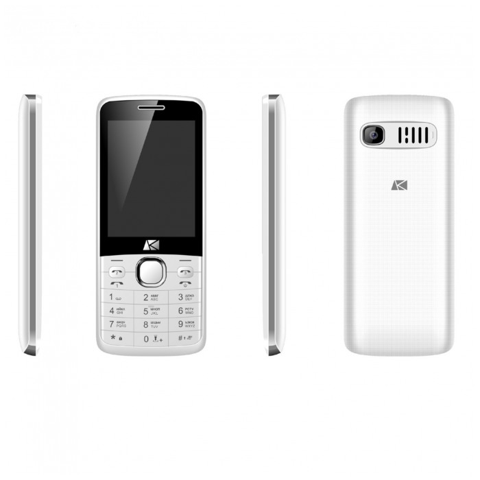 картинка Телефон мобильный Ark U281 White 3 Sim (U281 White) от магазина КомпьютерЦентр