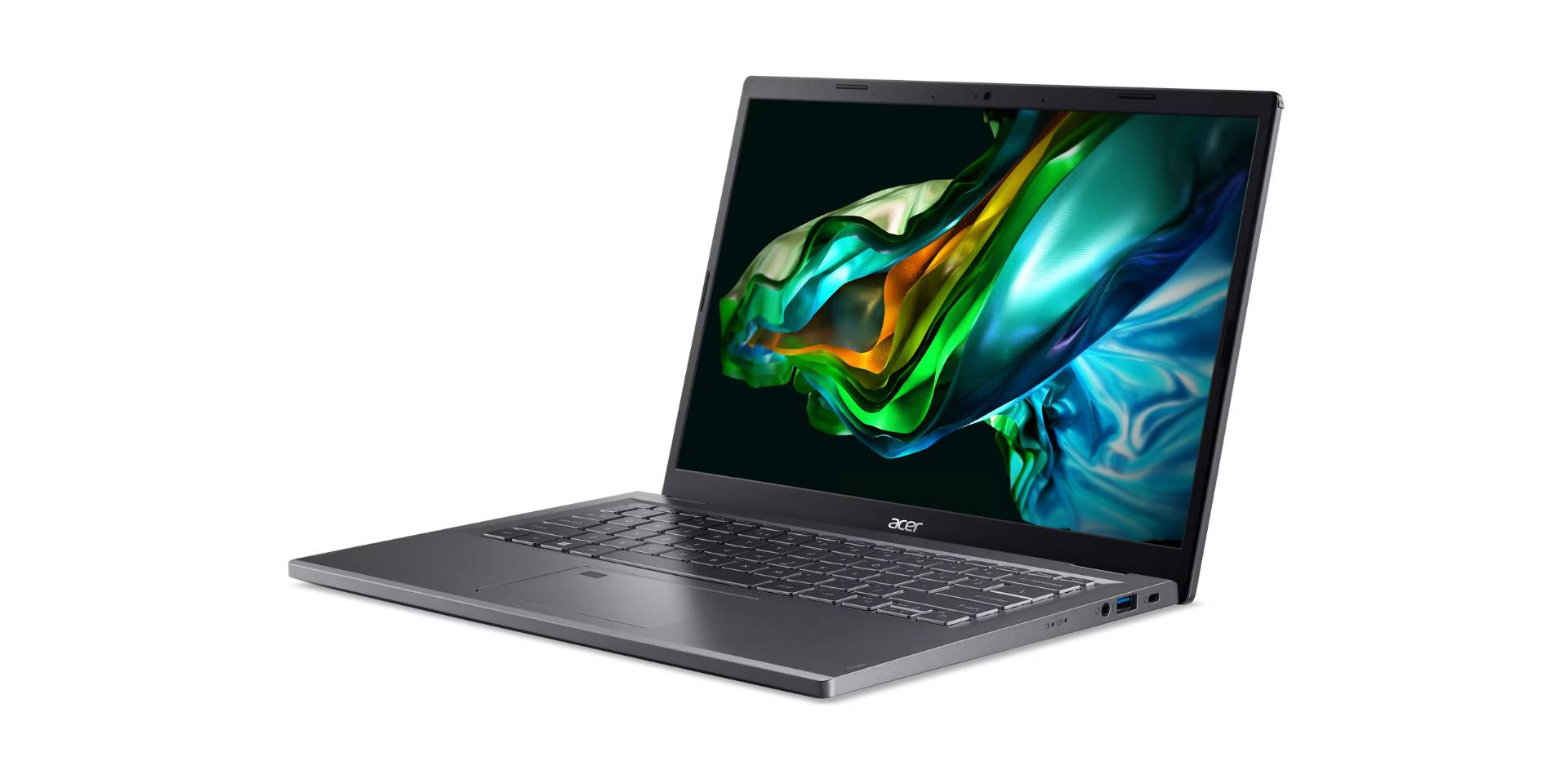 картинка Ноутбук Acer Aspire 5 14 A514-56M-50JQ 14'' WUXGA IPS/  Core i5 1335U/ 8GB/  512Gb SSD/  UMA/  Wi-Fi/  Bt/  DOS/  Iron (NX.KH7CD.001) от магазина КомпьютерЦентр