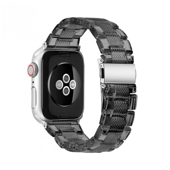 картинка Ремешок прозрачный (ПВХ тонированный) для Apple Watch 40mm и 38mm от магазина КомпьютерЦентр