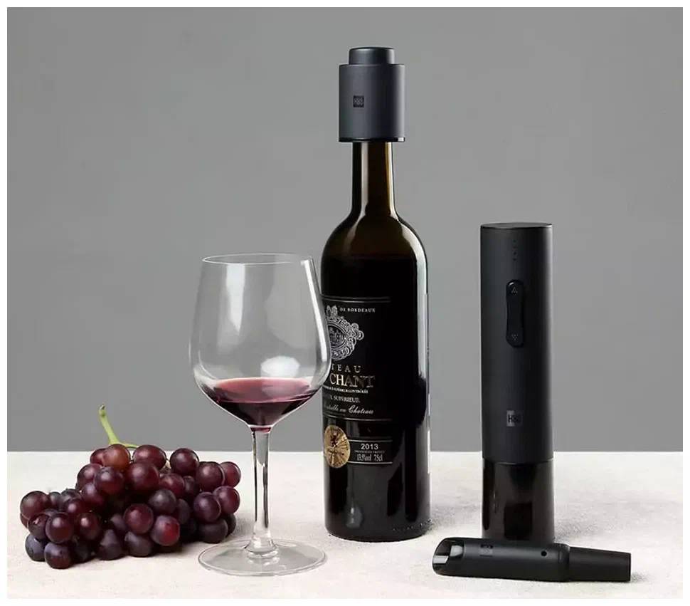 картинка Винный набор Xiaomi Huohou Electric Wine Opener Deluxe HU0090 от магазина КомпьютерЦентр