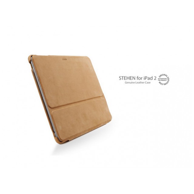 картинка Чехол SGP Leather Case Stehen Series Vintage Brown for iPad 2 (SGP07817) от магазина КомпьютерЦентр