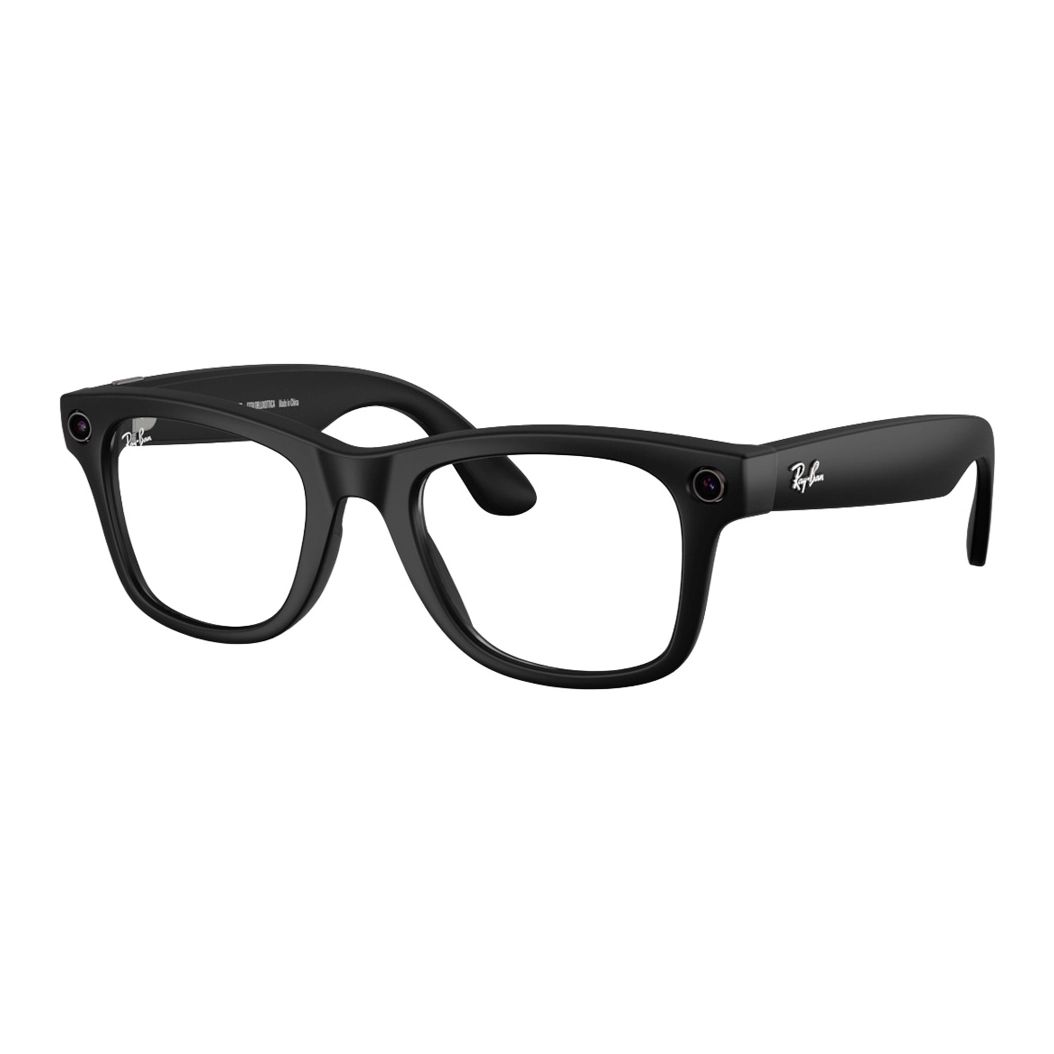 картинка Умные очки Meta* Rаy-Ваn Wаyfarer Gen2 (RW4012) Mаtte Blасk/  Тrаnsitiоns Grаy (L-53) от магазина КомпьютерЦентр
