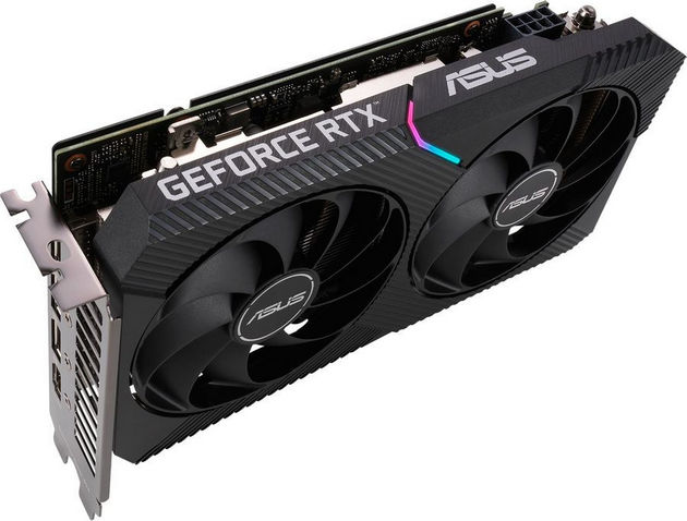 картинка Видеокарта 8Gb GDDR6 GeForce RTX 3050 Asus (DUAL-RTX3050-O8G) от магазина КомпьютерЦентр