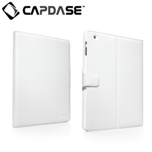 картинка Чехол Capdase Folder Case Flip Jacket White for New iPad/ iPad 2 (FCAPIPAD3-PU02) от магазина КомпьютерЦентр