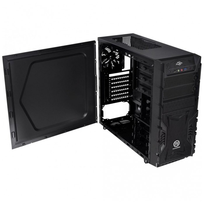 картинка Корпус без БП Thermaltake Versa H23 Black (CA-1B1-00M1NN-01) от магазина КомпьютерЦентр