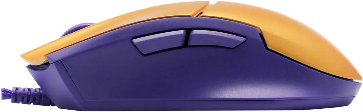 картинка Мышь A4Tech Bloody L65 Max желтый/ фиолетовый (L65 MAX/ ROYAL VIOLET) от магазина КомпьютерЦентр