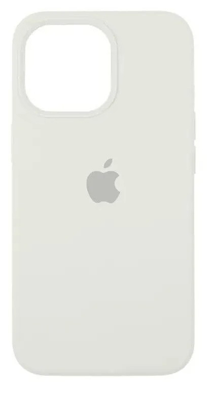 картинка Чехол Silicone case Full for iPhone 15Pro Max White от магазина КомпьютерЦентр