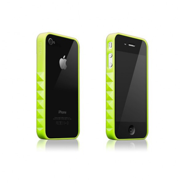 картинка Чехол More Glam Rocka Slade Neon Green for iPhone 4 (AP13-023NGN) от магазина КомпьютерЦентр