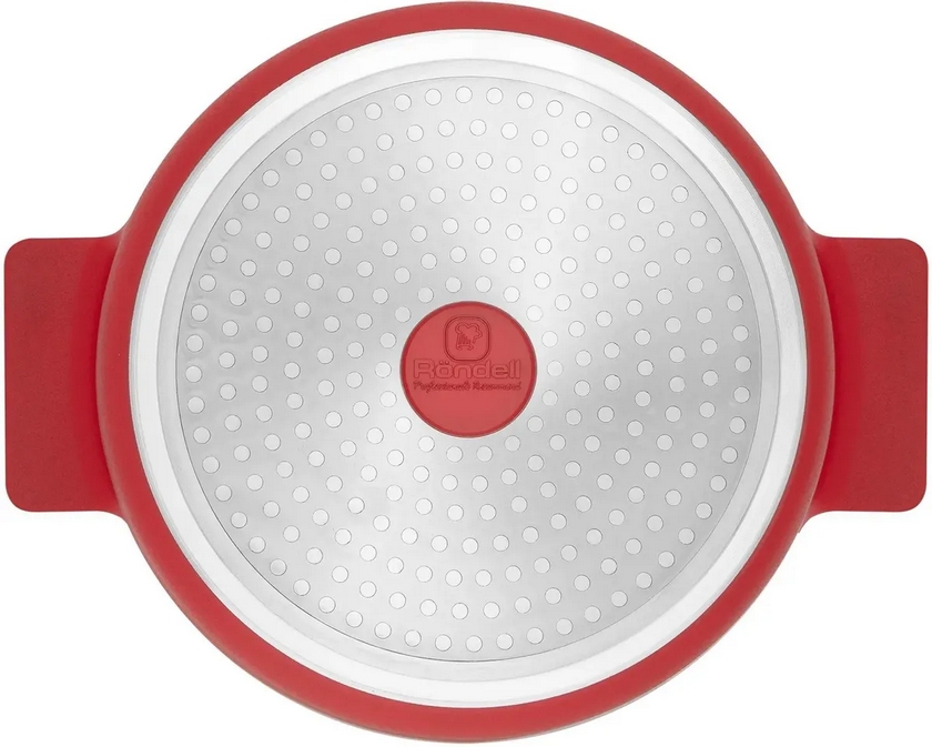 картинка Кастрюля Rondell Red Edition RDA-1118 4.6л. d=24см (с крышкой) красный от магазина КомпьютерЦентр