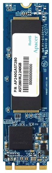 картинка SSD накопитель 240 Гб Apacer AST280 SATA III (AP240GAST280-1) от магазина КомпьютерЦентр