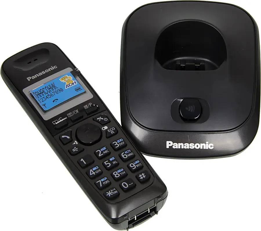картинка Беспроводной радиотелефон DECT Panasonic KX-TG2511RUT от магазина КомпьютерЦентр