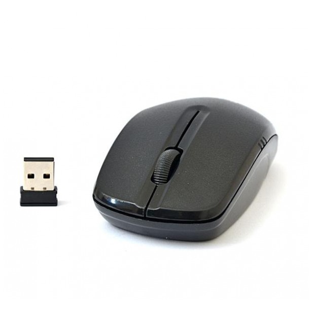 картинка Мышка DeTech DE-7076W Wireless Black от магазина КомпьютерЦентр