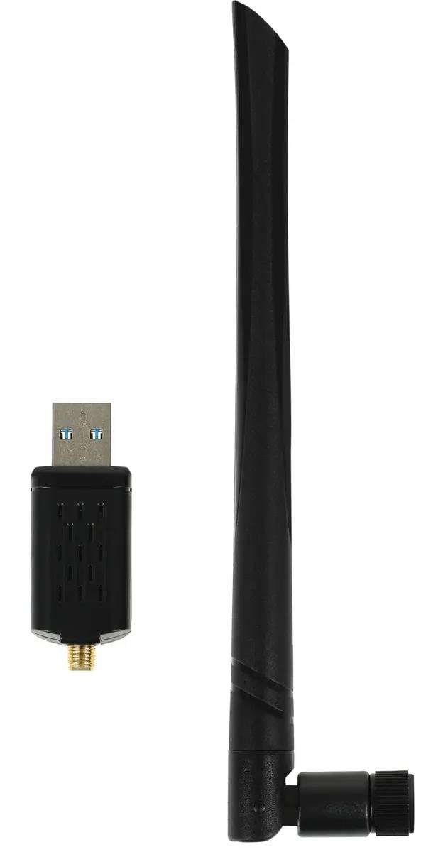 картинка Сетевой адаптер Wi-Fi + Bluetooth Digma DWA-BT5-AC1300E AC1300 от магазина КомпьютерЦентр