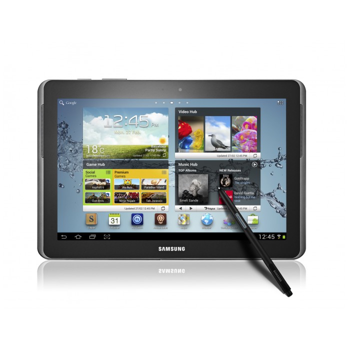 картинка Планшетный ПК Samsung Galaxy Note 10.1'' 16Gb Deep Grey (GT-N8010) от магазина КомпьютерЦентр