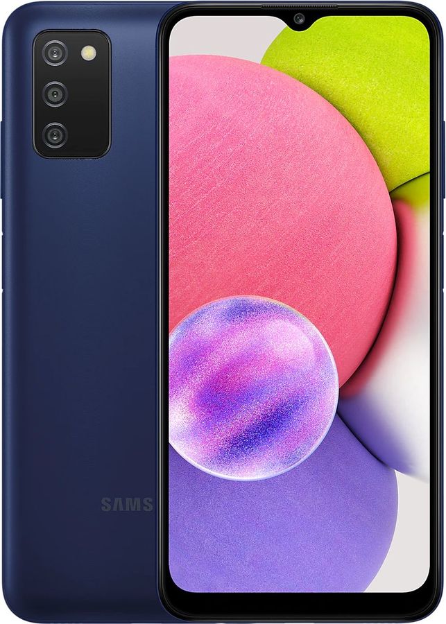 картинка Смартфон Samsung Galaxy A03s SM-A037F 4Gb 64Gb Blue (SM-A037FZBGSKZ) от магазина КомпьютерЦентр