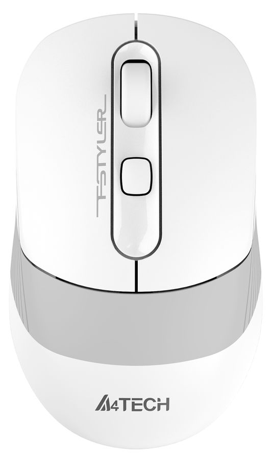 картинка Мышка A4Tech Fstyler FB10C Grayish/White от магазина КомпьютерЦентр