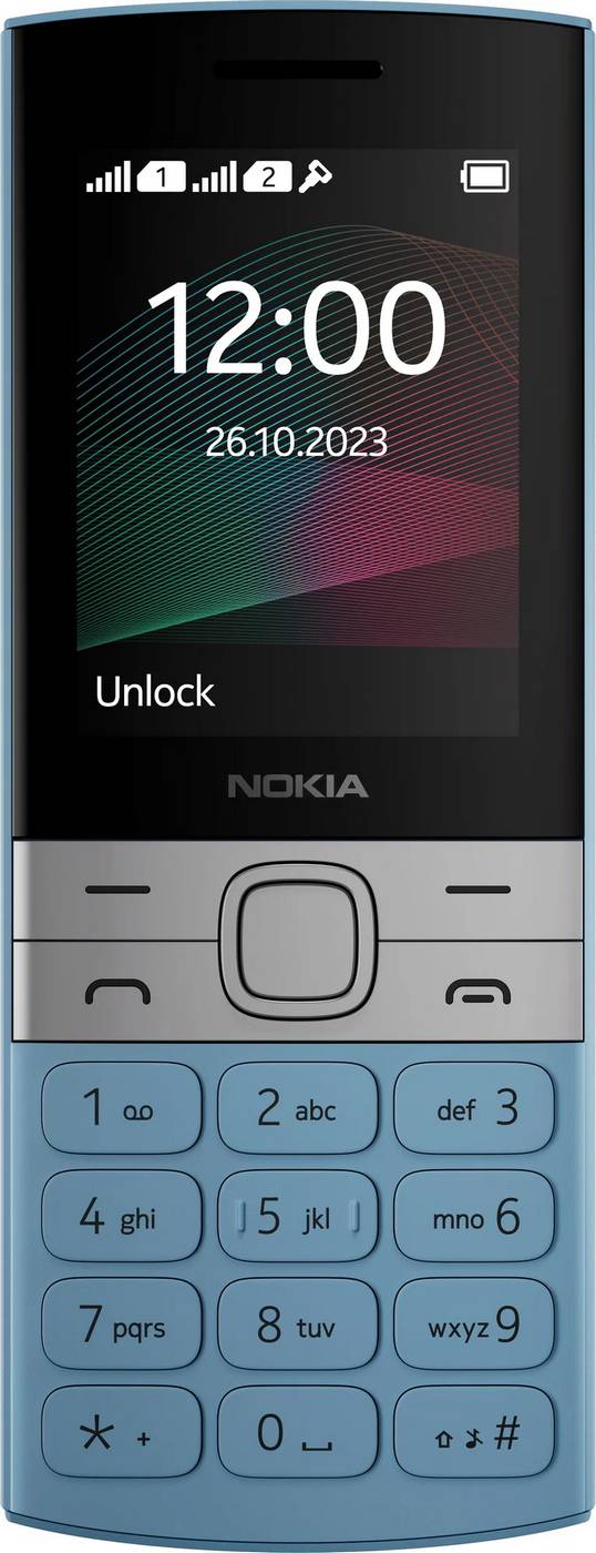 картинка Телефон мобильный Nokia 150 DS (TA-1582) 2.4'', Blue от магазина КомпьютерЦентр