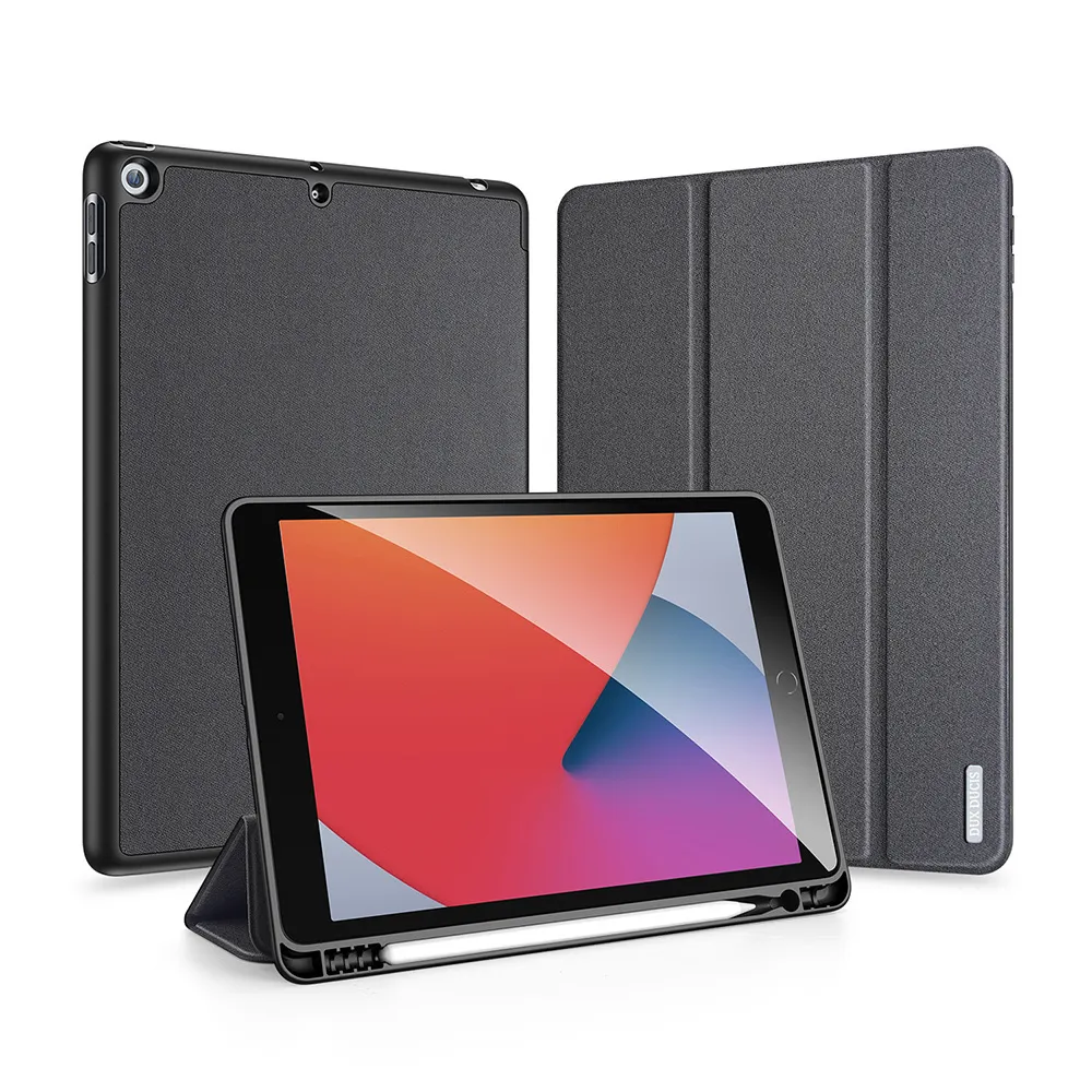 картинка Чехол-книжка для iPad 7/  8/  9 10.2'' Dux Ducis Domo series, черный от магазина КомпьютерЦентр