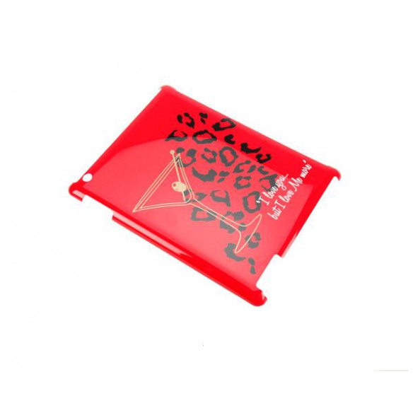 картинка Чехол TTAF Sex And The City I Love You Leopard for iPad3 Red (90673) от магазина КомпьютерЦентр