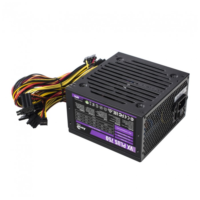 картинка Блок питания AeroCool VX-750 PLUS 750W (VX-750 PLUS) от магазина КомпьютерЦентр