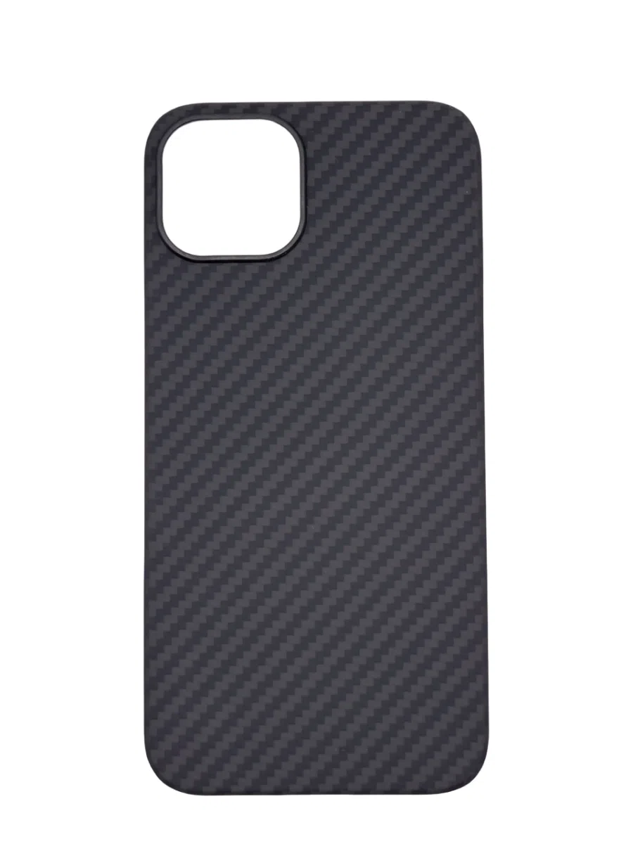 картинка Чехол iPhone 13 Carbon MagSafe case Black от магазина КомпьютерЦентр